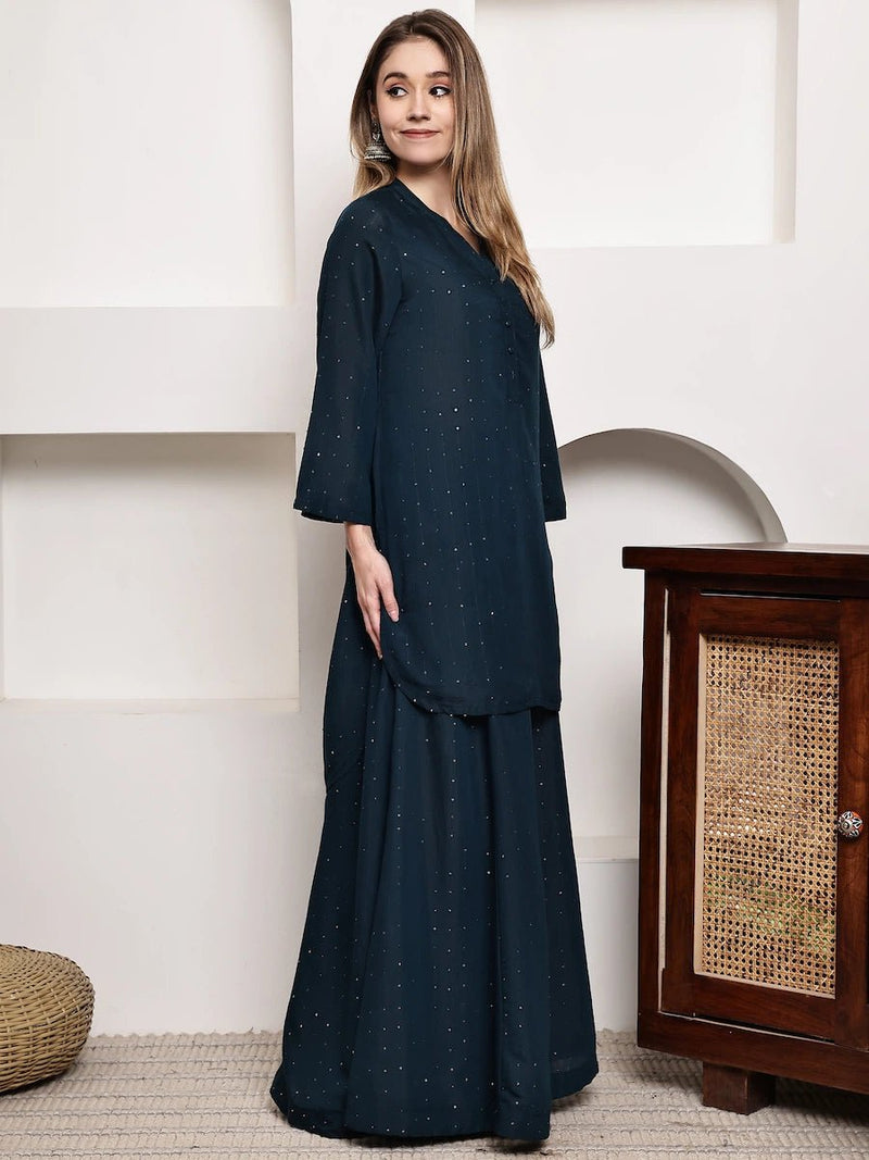 Classic Solid Co-ord Set – Effortless Grace & Comfort