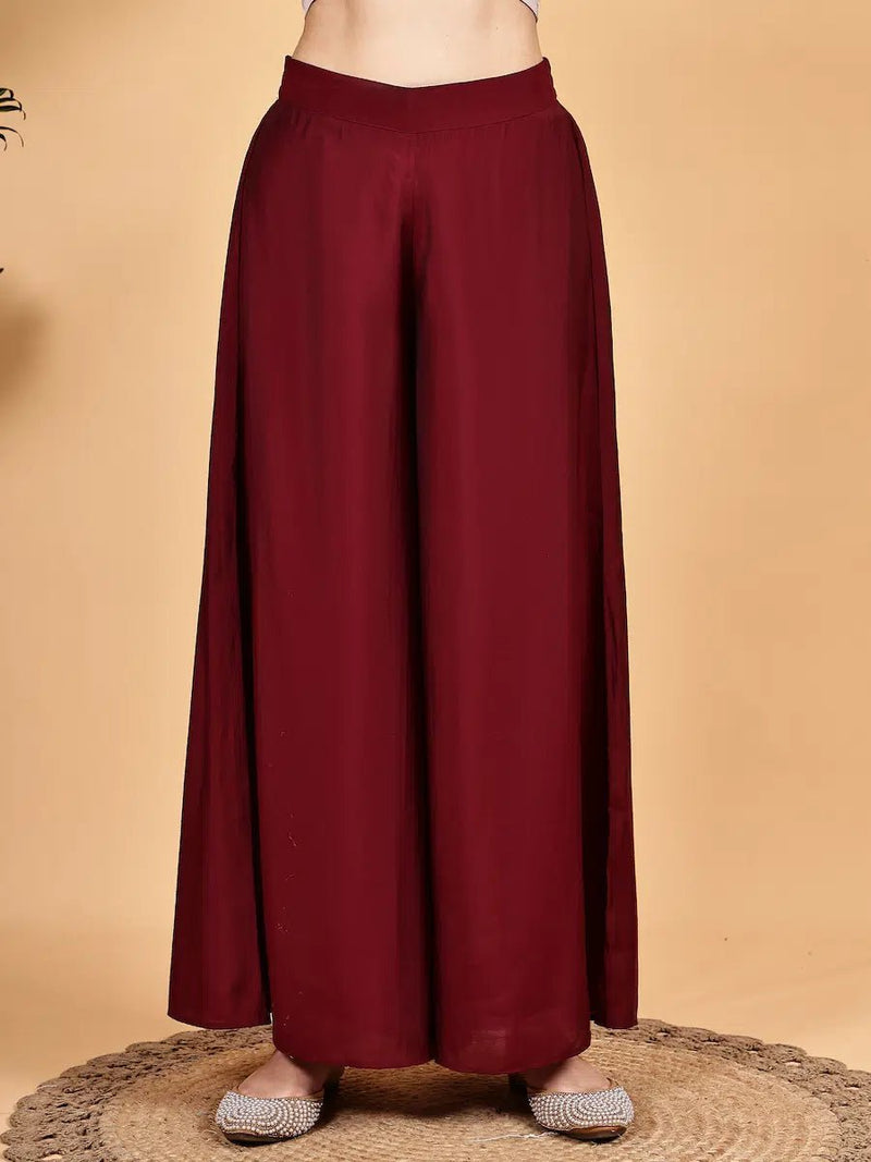 Floral printed wine  co ord set