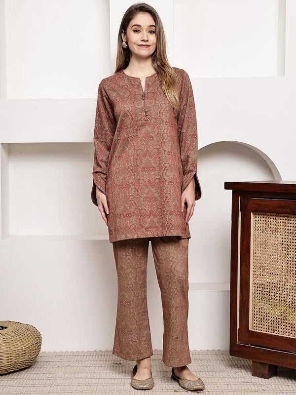 Soft Touch – Winter Spun Co - ord in Earthy Tones product_color Winter Wear
